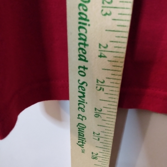 Marvel Deadpool T-shirt, sz S, Red, "Wanted" pre-owned - Picture 5 of 6